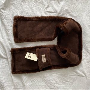 UGG suede scarf